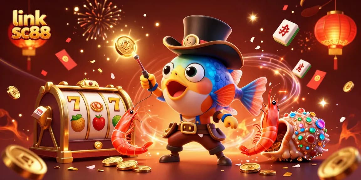 Experience winning moments with link sc88 featuring vibrant slots and energetic deep-sea characters.