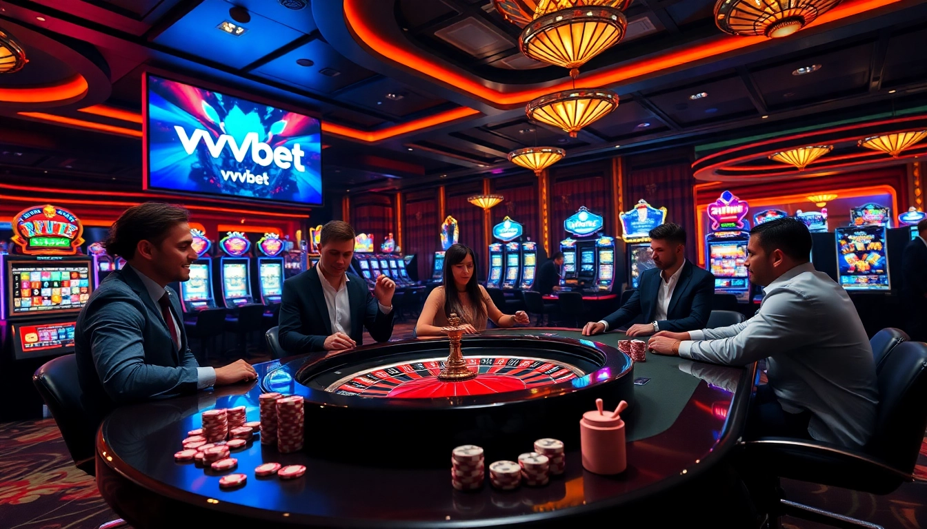 Experimenta la emoción del casino con la emocionante interfaz de juego en línea de vvvbet.