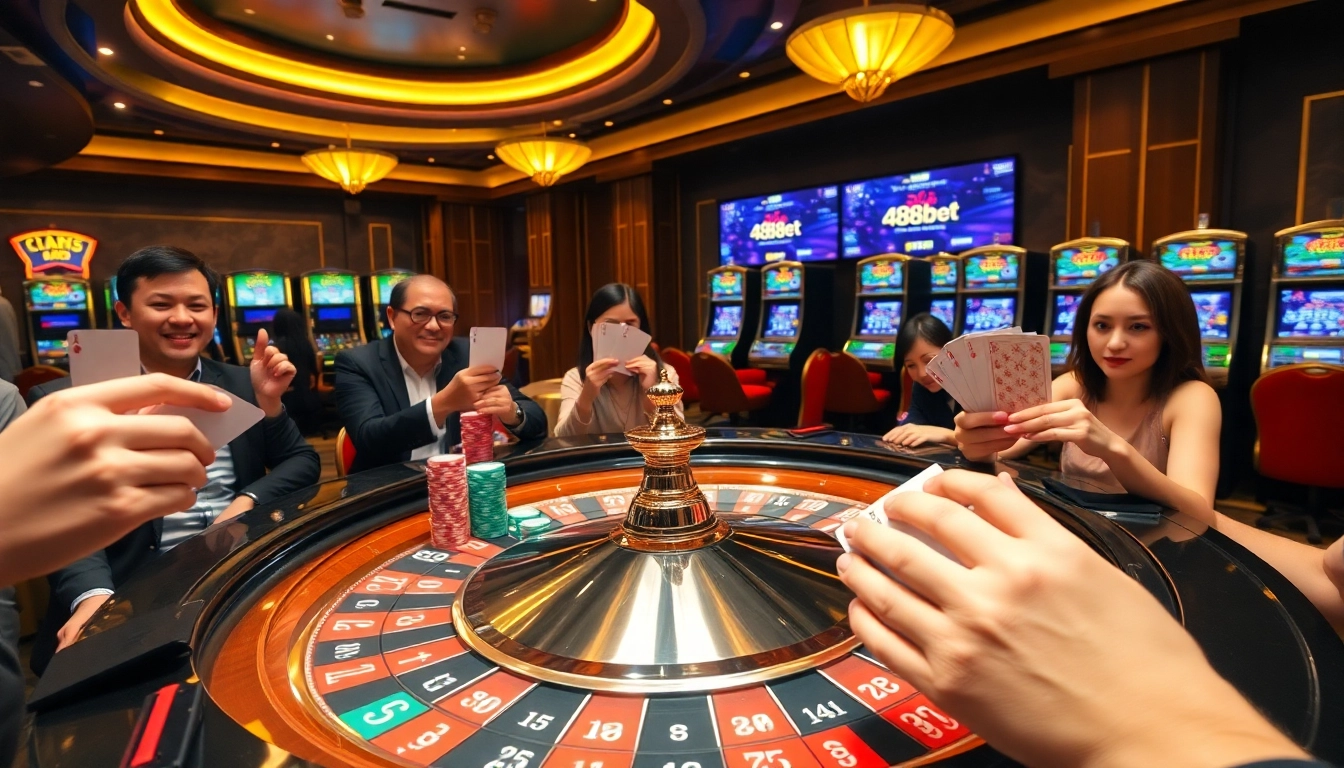 Disfruta de una experiencia de juego emocionante en 488bet, con mesas de casino vibrantes y emocionantes juegos de cartas.