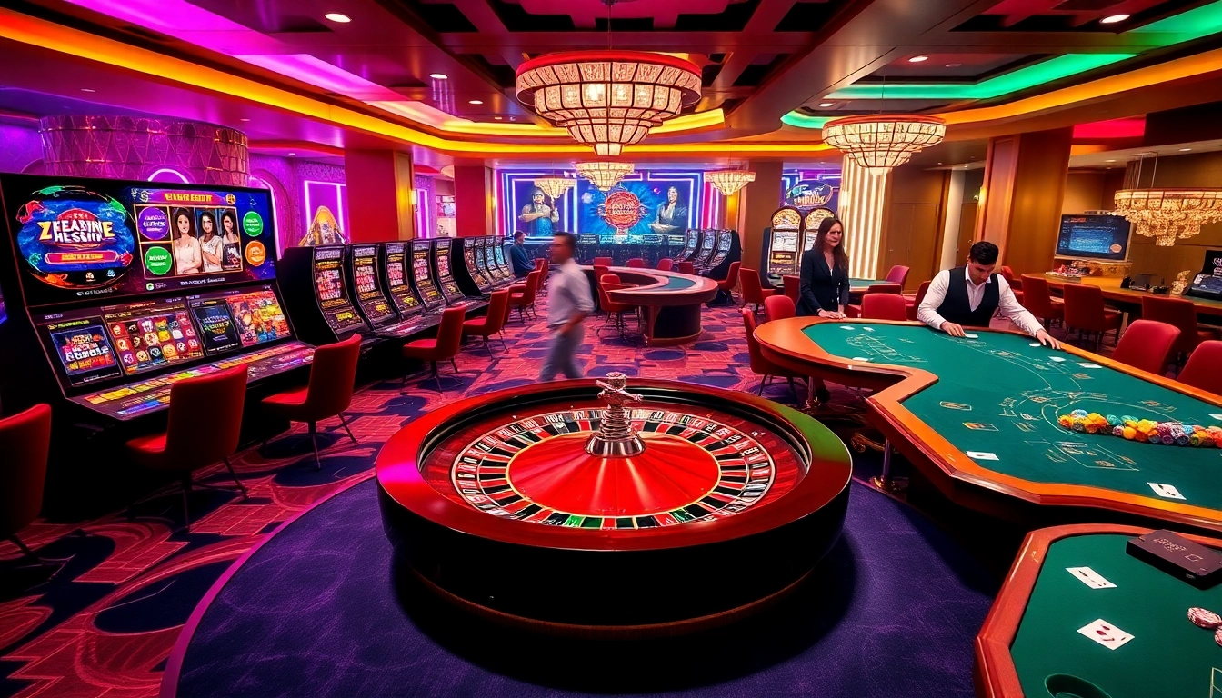 Experience the thrill of gaming at https://kong88.win with an exciting roulette wheel and dynamic casino scene.