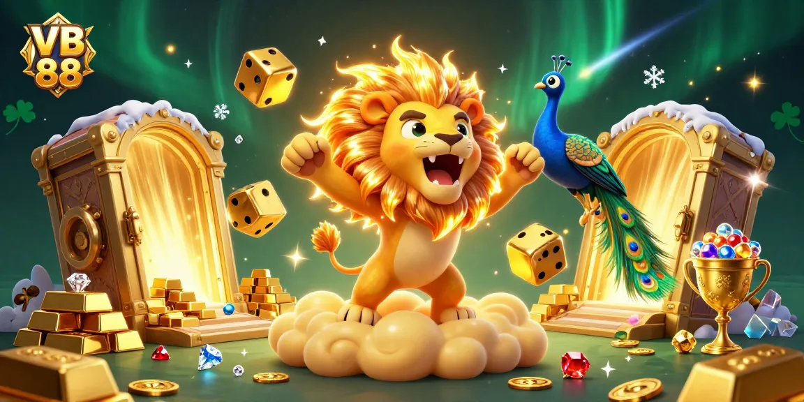 Experience the exciting world of VB 88 with dazzling treasures and lively characters in action.
