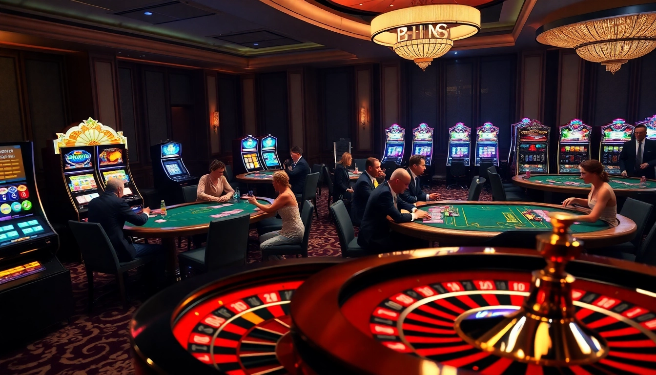 Engaged players at ww88 casino tables celebrating their wins with colorful chips.