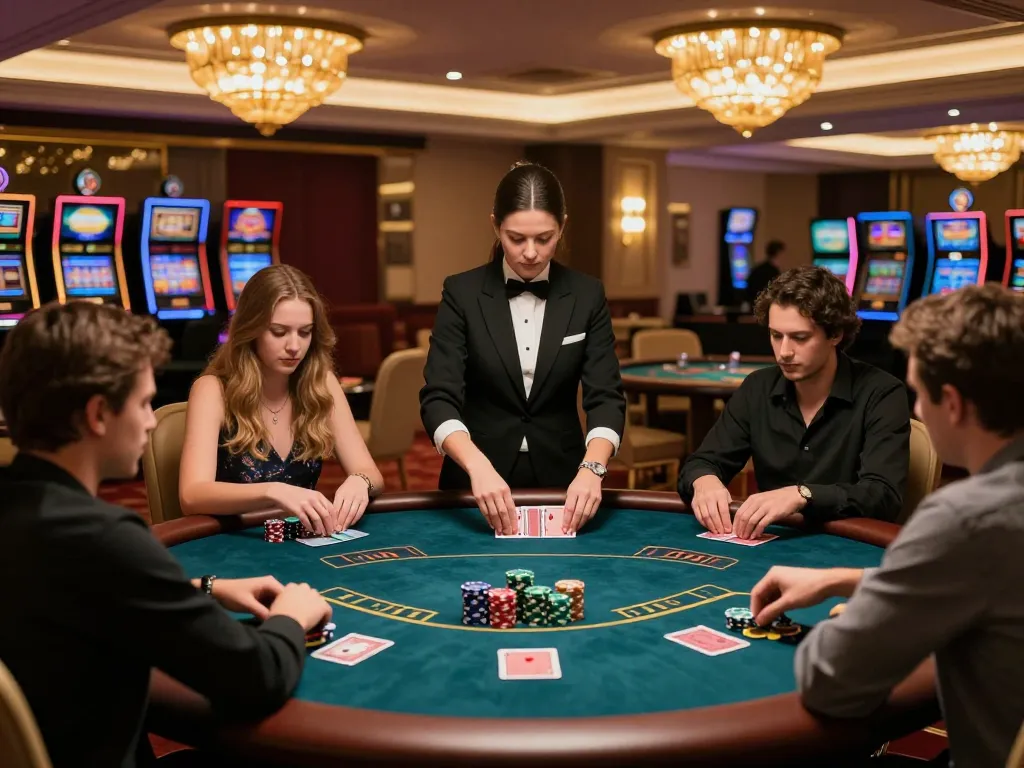 iwin club poker game in a luxurious VIP area showcasing high-stakes gameplay and strategic moments