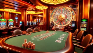 Players at the luxurious poker table utilize strategies at https://789p.gives/, surrounded by colorful chips and cards.
