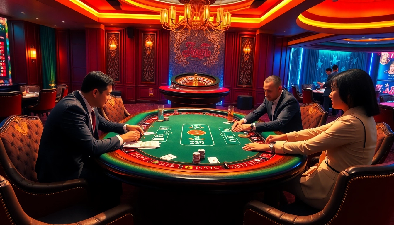 Experience the thrill of poker at a luxurious table, showcasing the essence of 7m cn betting excitement.