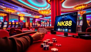 Join the exciting games at https://nk88s.net/ with thrilling live dealer experiences and vibrant slot machines.