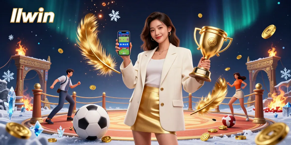 Bet on your success with llwin's dynamic gaming atmosphere and vibrant elements.