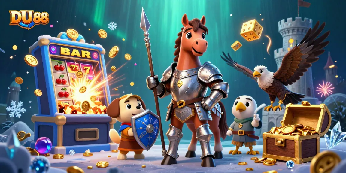 Experience thrilling wins with DU 88, where knights and fortunes unite in a vibrant casino adventure.
