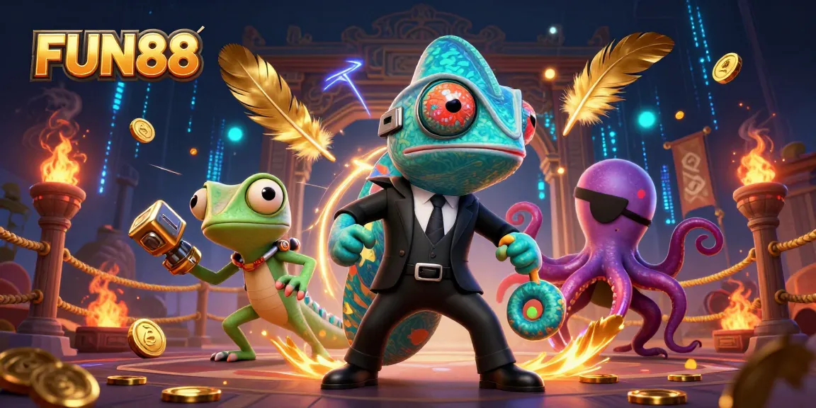 Experience the excitement of FUN88 with thrilling gameplay, vibrant characters, and rich casino elements.